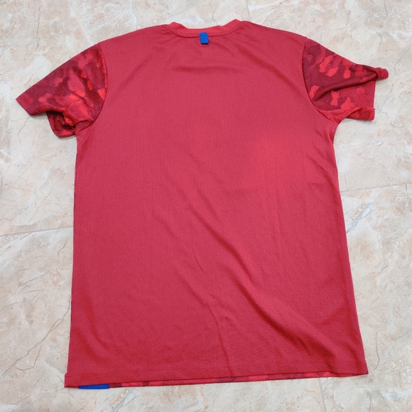 Spiderman Marvel Digital Camo Red Active Dri Fit Shirt - Picture 2 of 5